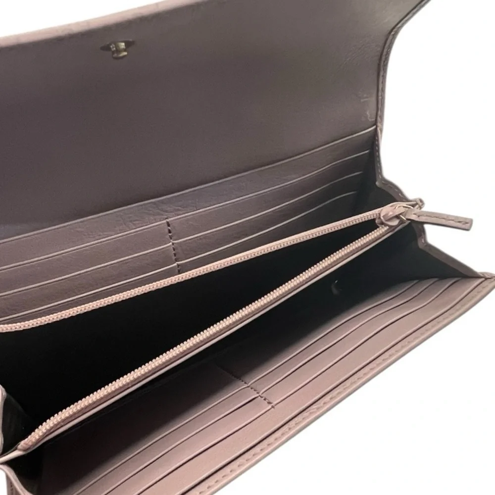 Gucci Microguccissima Continental Wallet in lilac leather with COA - Picture 4 of 12